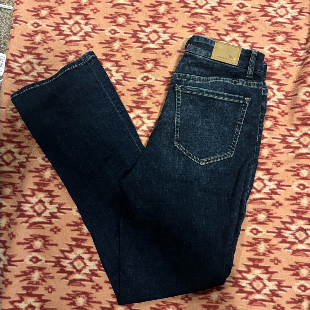 Buckle Women's Dark Blue Boot Cut Jeans